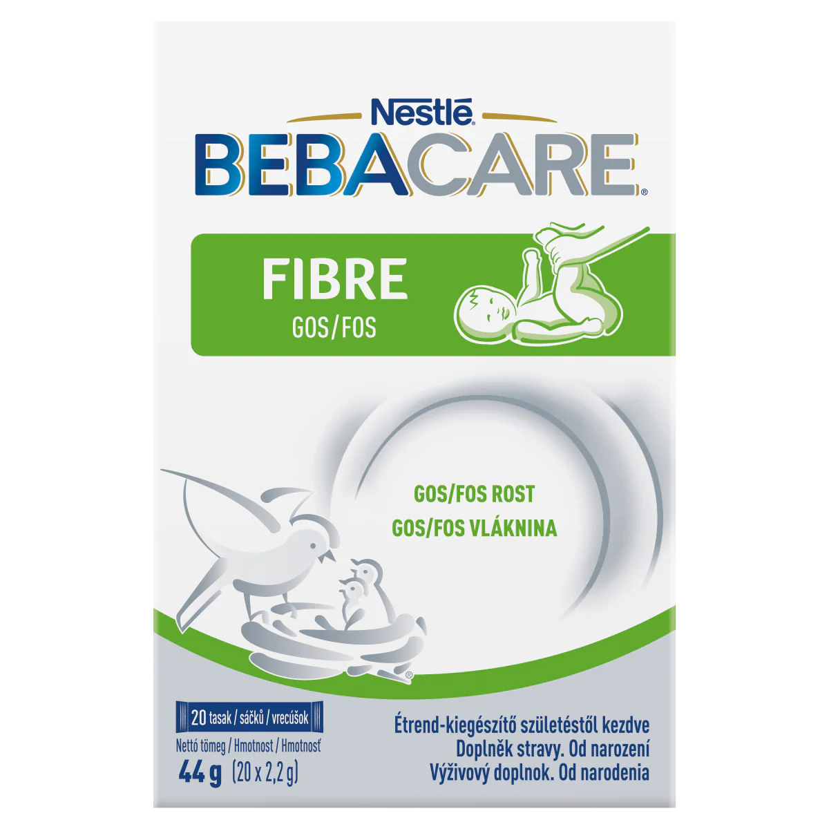 BebaCare Fibre GOS/FOS étrend-kiegészítő 0 hónapos kortól 20 db - Image 6