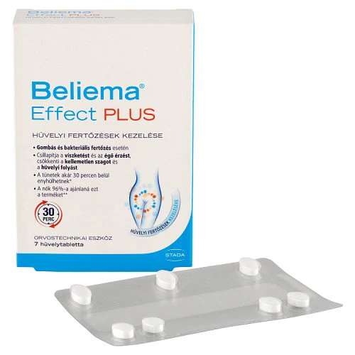 Idelyn Beliema Effect Plus hüvelytabletta 7 db - Image 2