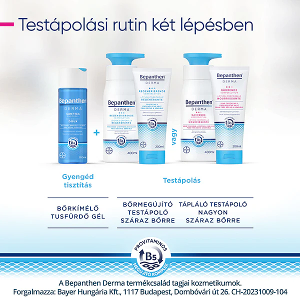 Bepanthen Derma tápláló testápoló 200 ml - Image 6