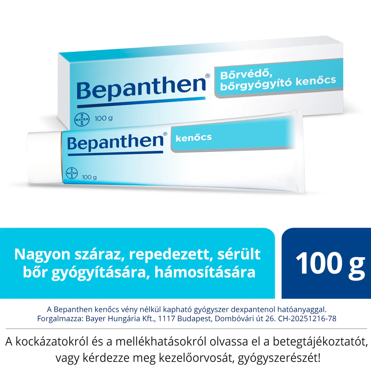Bepanthen kenőcs 100g - Image 4