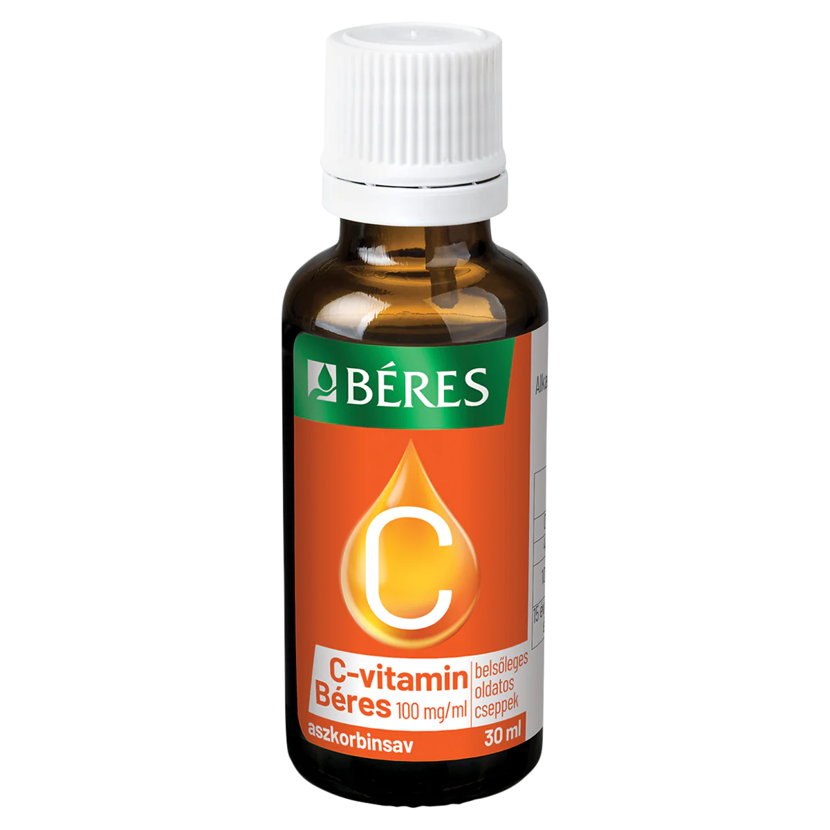 Béres C-vitamin 100 mg/ml belsőleges oldatos cseppek üvegben 30ml - Image 5