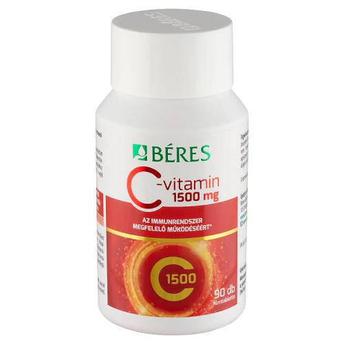 Béres C-vitamin 1500mg filmtabletta 90 db - Image 2