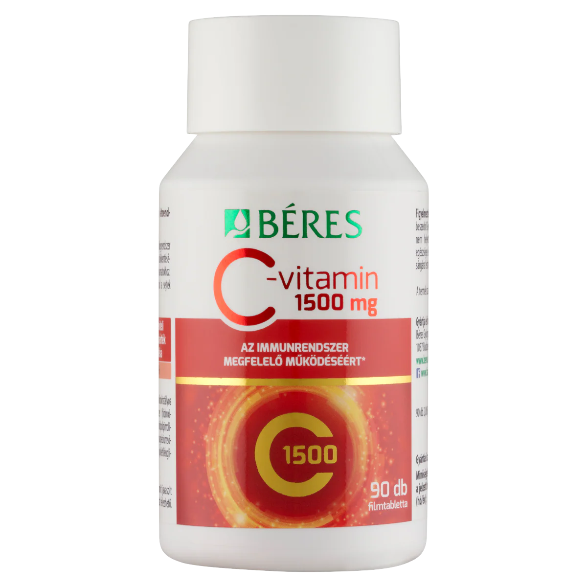 Béres C-vitamin 1500mg filmtabletta 90 db - Image 4