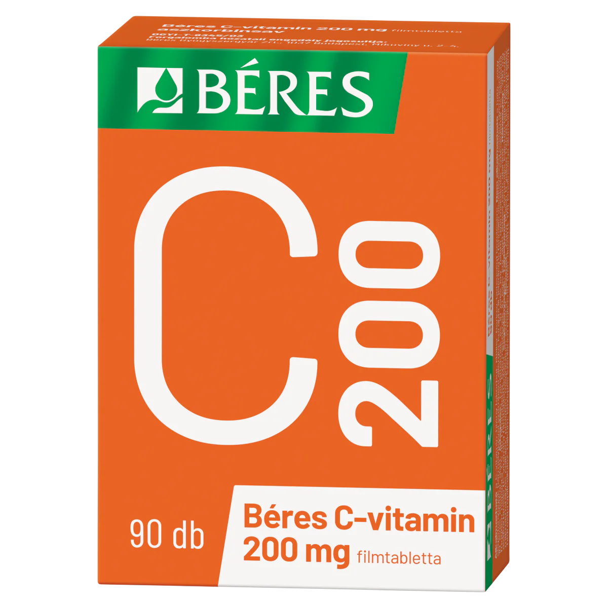 Béres C-vitamin 200 mg filmtabletta 90 db - Image 2