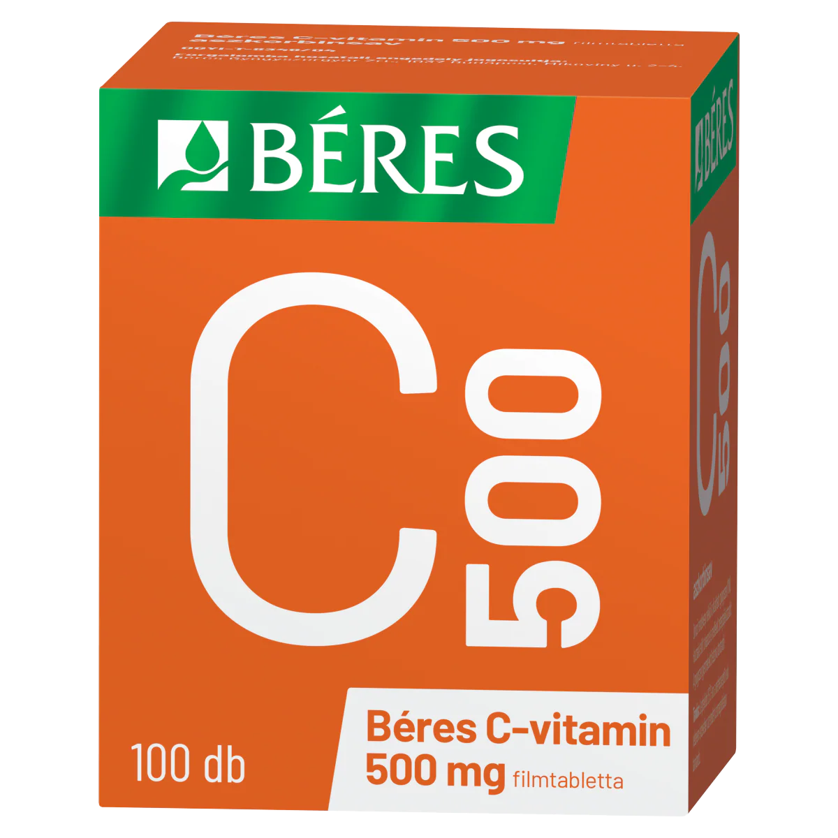 Béres C-vitamin 500mg filmtabletta 100 db - Image 2