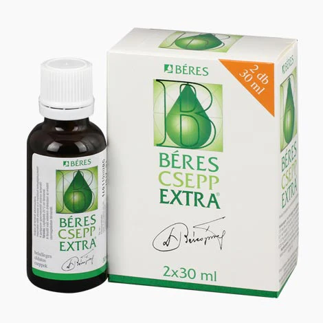 Béres Csepp Extra belsőleges oldatos cseppek 2x30ml - Image 2