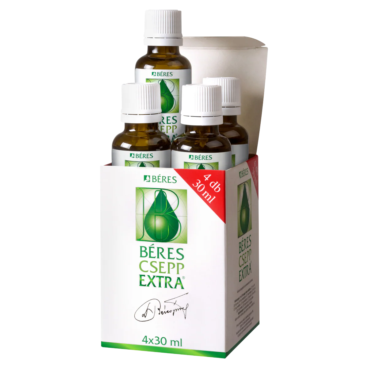 Béres Csepp Extra belsőleges oldatos cseppek 4x30ml - Image 7