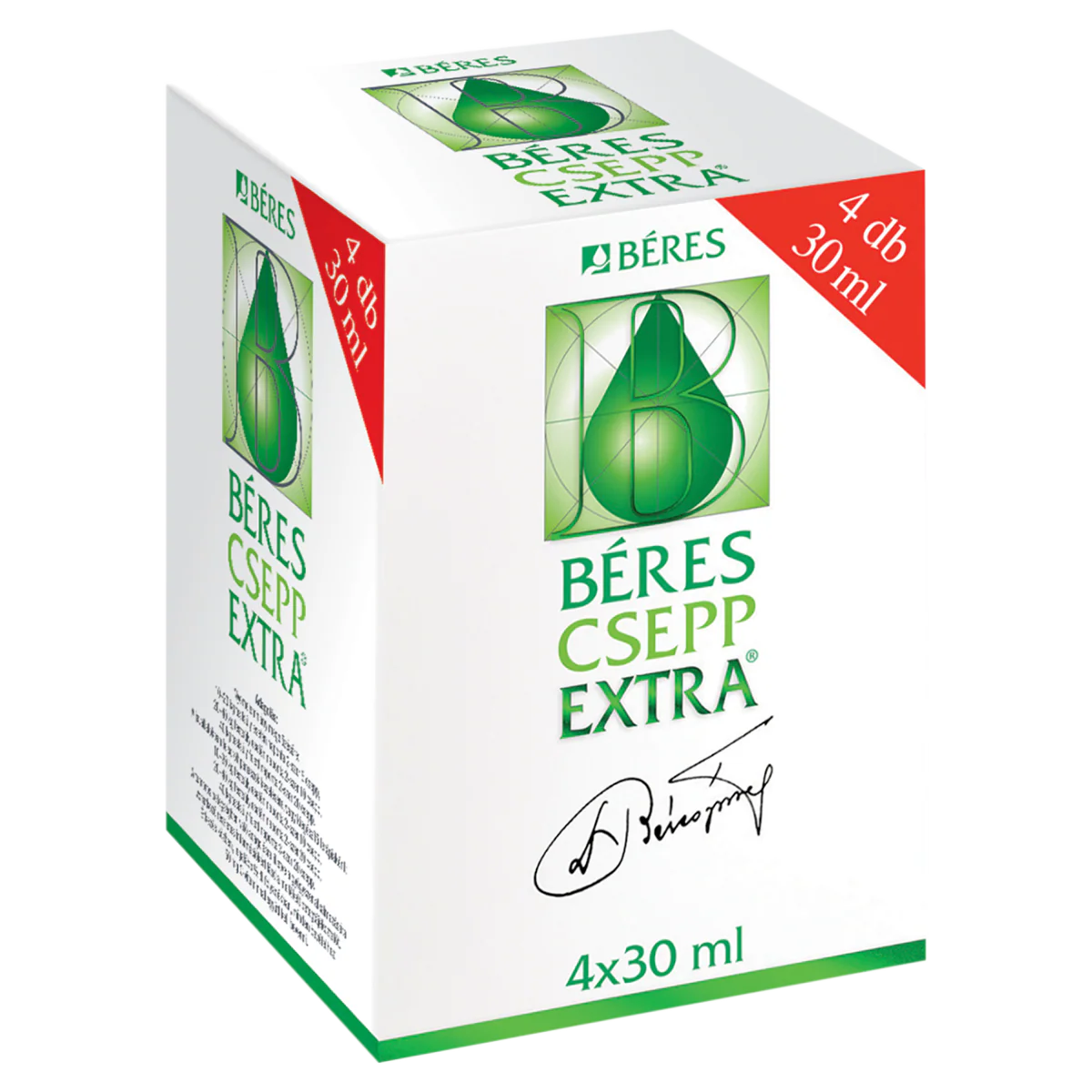 Béres Csepp Extra belsőleges oldatos cseppek 4x30ml - Image 9