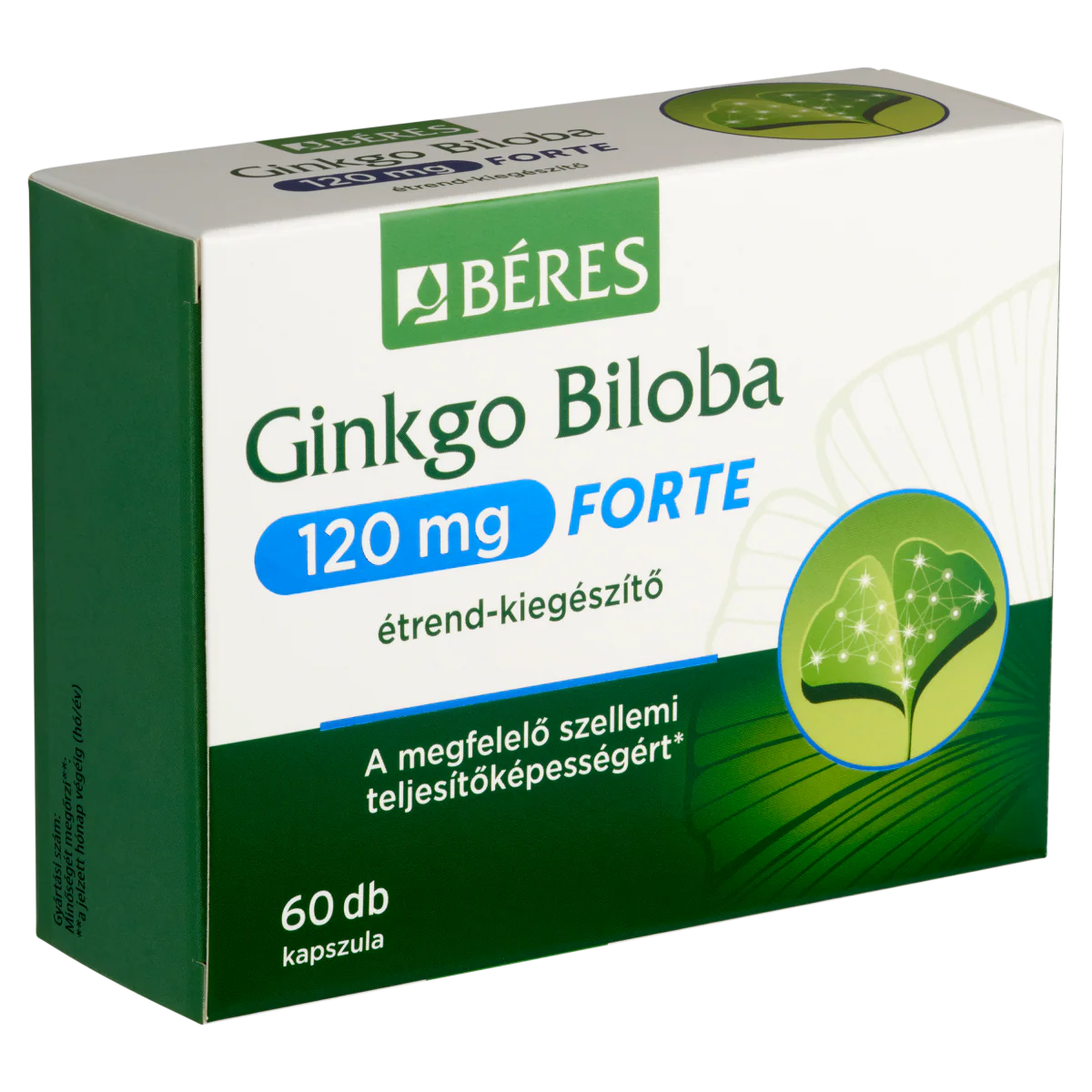 Béres Ginkgo Biloba 120 mg Forte kapszula 60 db - Image 5