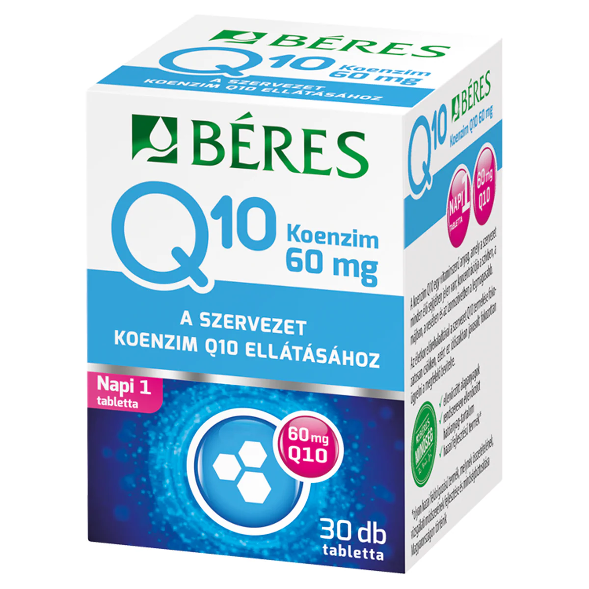 Béres Koenzim Q10 60 mg abletta 30 db - Image 5