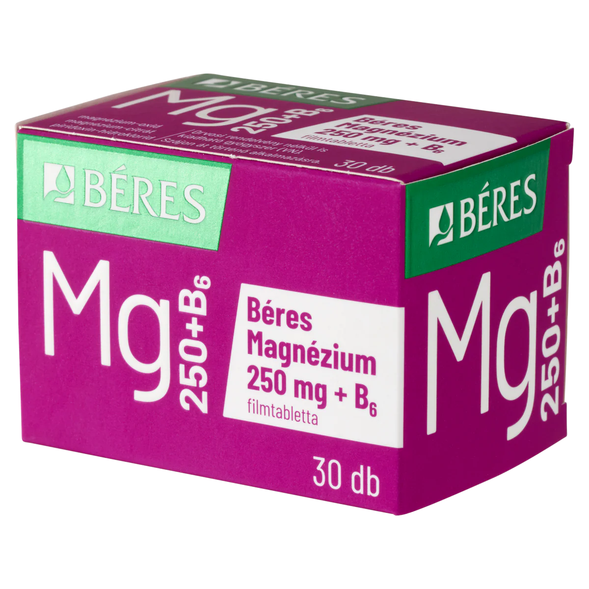 Béres Magnézium 250 mg + B6 filmtabletta 30 db - Image 8