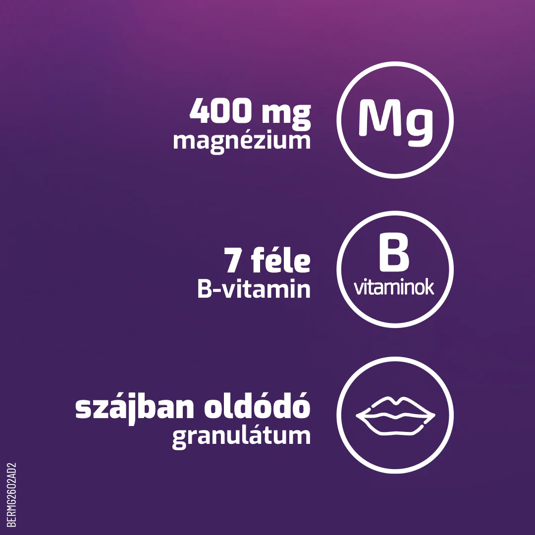 Béres Magnézium B-Komplex Direkt granulátum 20 db - Image 8