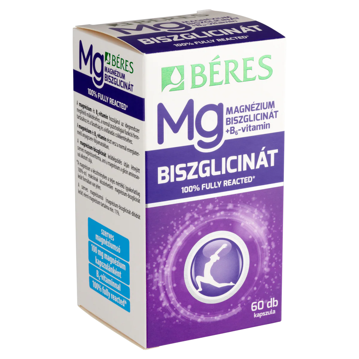 Béres magnézium-biszglicinát étrendkiegészítő kapszula 60 db - Image 3