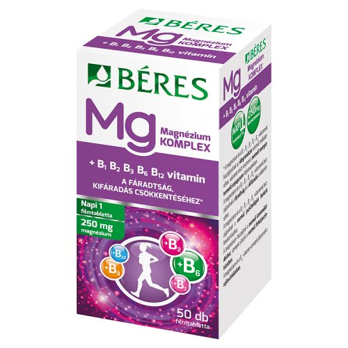 Béres Magnézium Komplex filmtabletta 50 db - Image 2