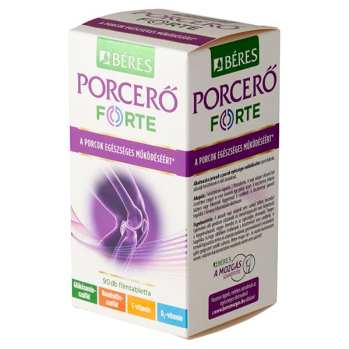 Béres Porcerő Forte étrend-kiegészítő filmtabletta 90 db - Image 2