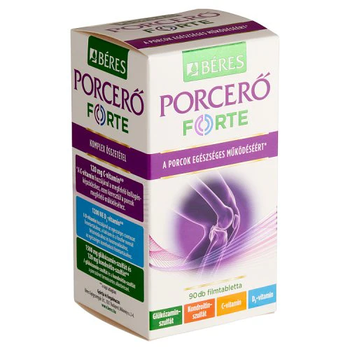 Béres Porcerő Forte étrend-kiegészítő filmtabletta 90 db - Image 3