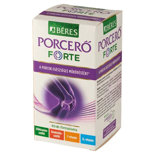 Béres Porcerő Forte étrendkiegészítő filmtabletta 60 db - Image 2