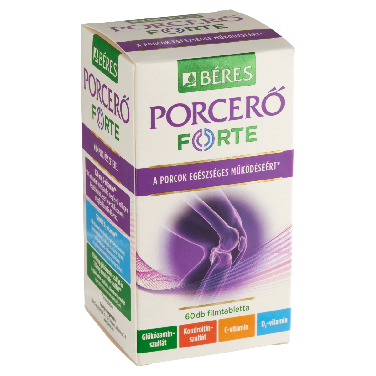 Béres Porcerő Forte étrendkiegészítő filmtabletta 60 db - Image 5