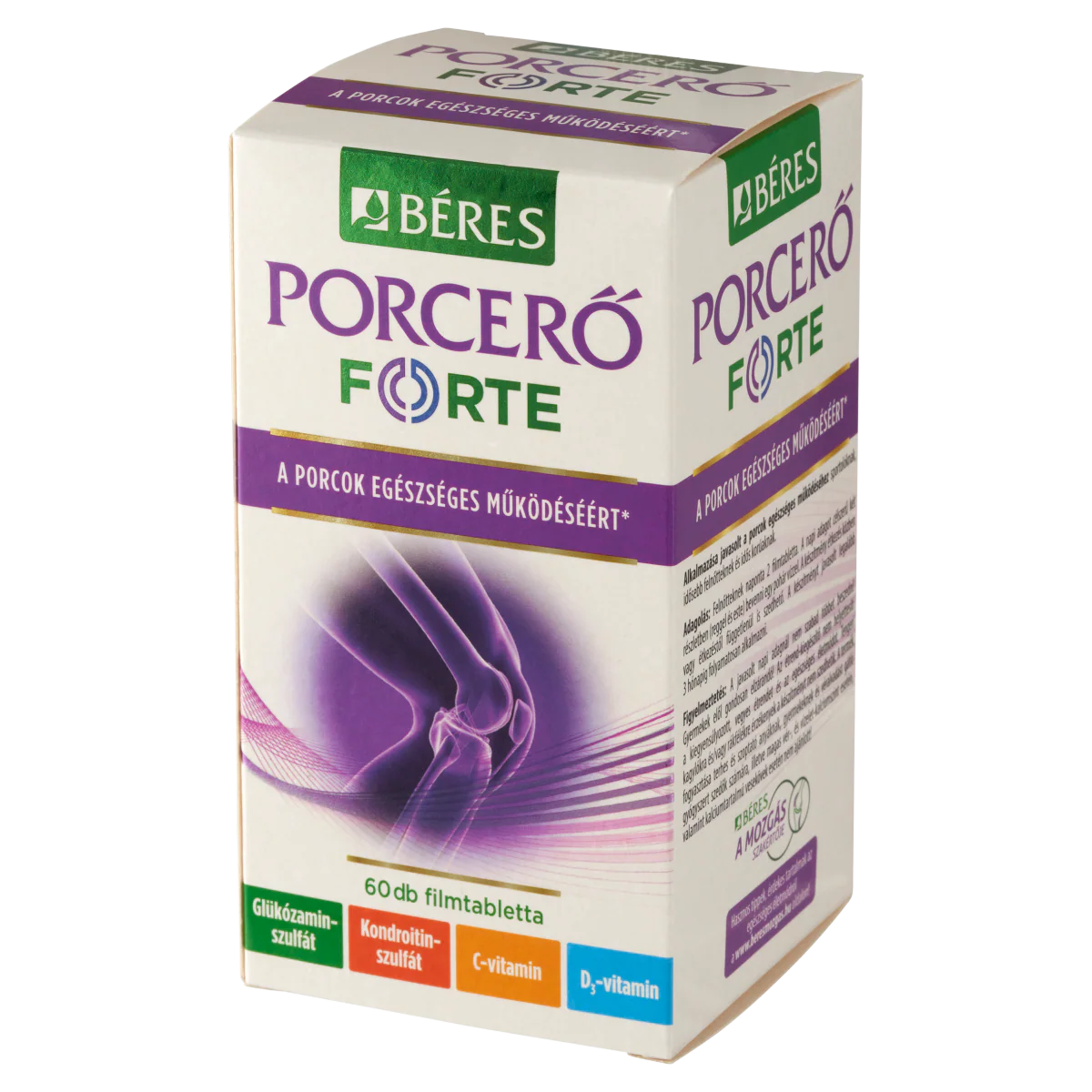 Béres Porcerő Forte étrendkiegészítő filmtabletta 60 db - Image 6
