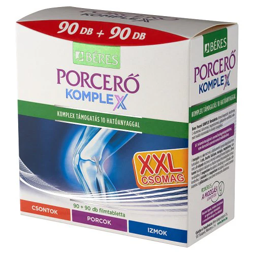 Béres Porcerő Komplex filmtabletta 2x90 db - Image 2