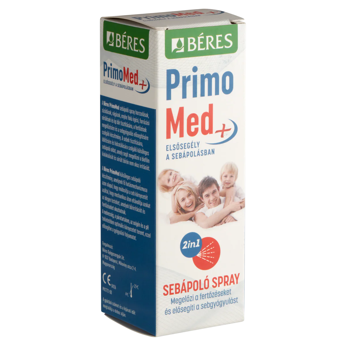 Béres Primomed sebápoló spray 60ml - Image 3