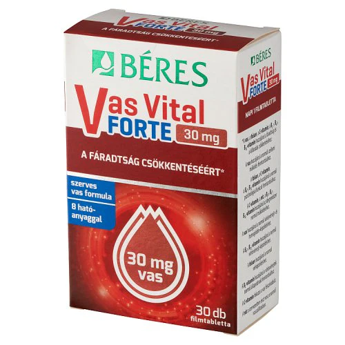 Béres Vas Vital Forte 30 mg filmtabletta 30 db - Image 2