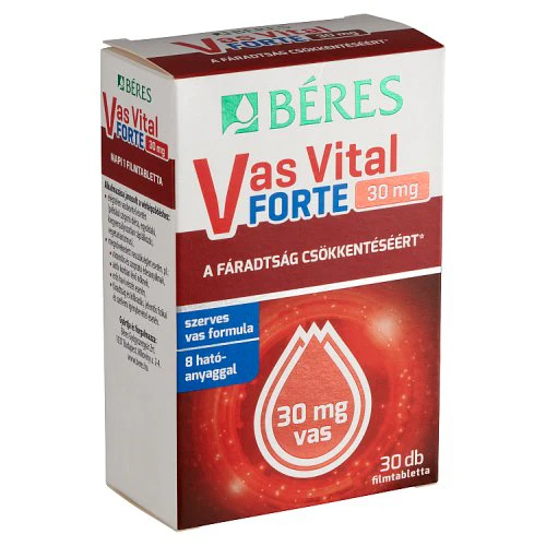 Béres Vas Vital Forte 30 mg filmtabletta 30 db - Image 3