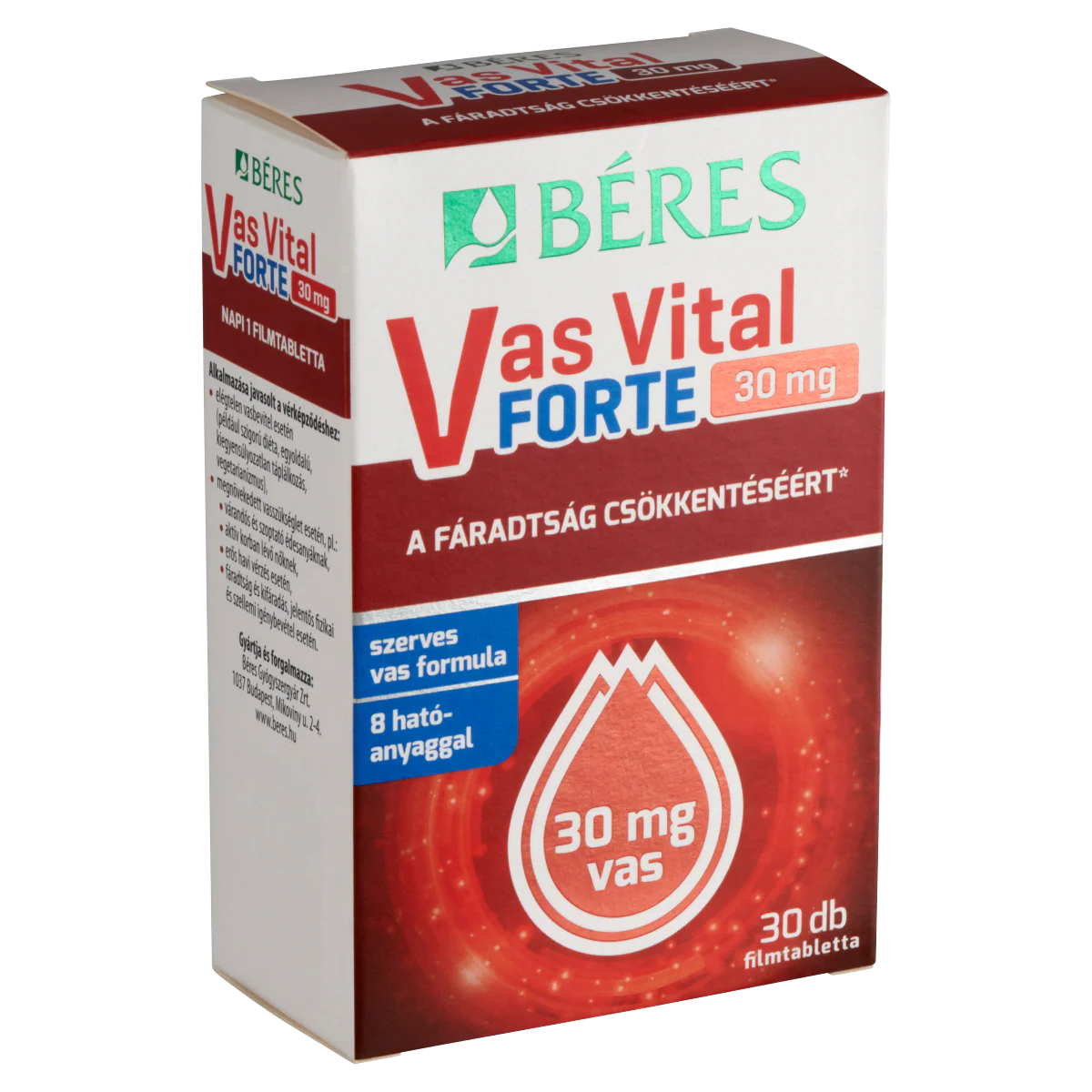 Béres Vas Vital Forte 30 mg filmtabletta 30 db - Image 7