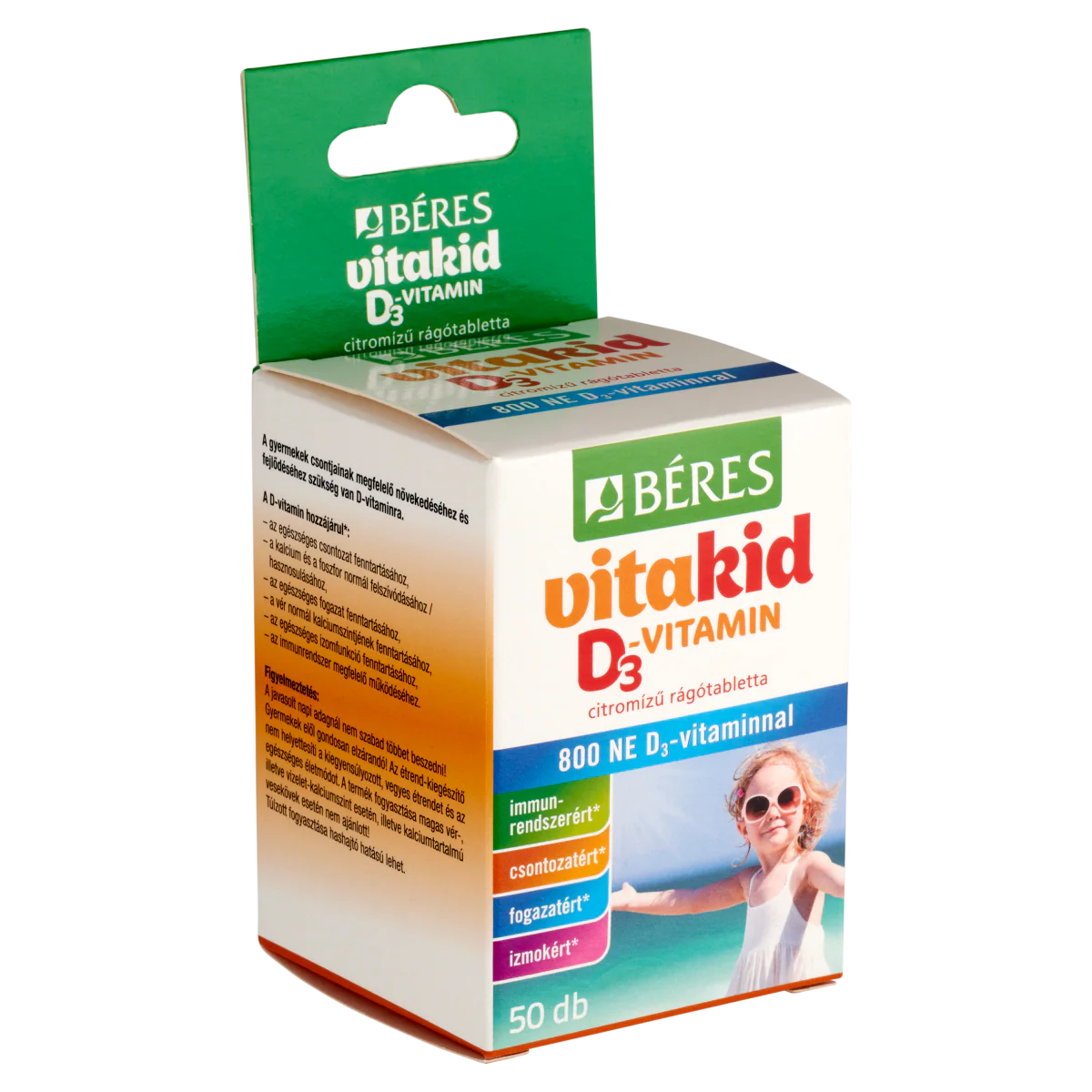 Béres Vita-D3 KID 800NE rágótabletta 50 db - Image 10
