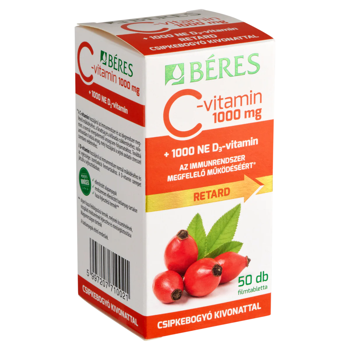 Béres Vitalin C-vitamin citrom ízű pezsgőtabletta 20 db - Image 2