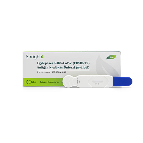 Beright Covid-19 Antigén önellenőrző teszt nyalókás 1 db