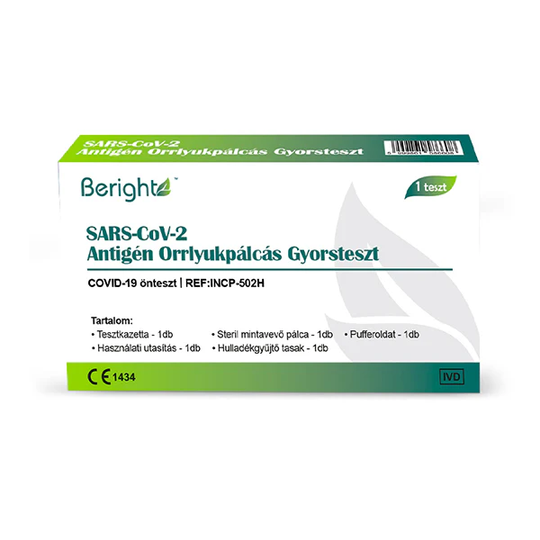 Beright Covid-19 Antigén önellenőrző orrteszt 1 db - Image 2