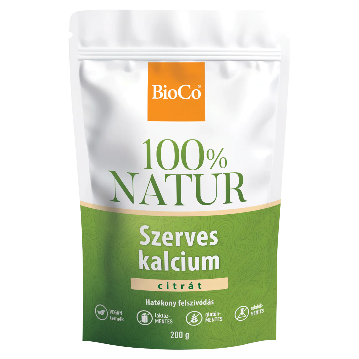 BioCo 100% Natur Szerves Kalcium por 200g - Image 3