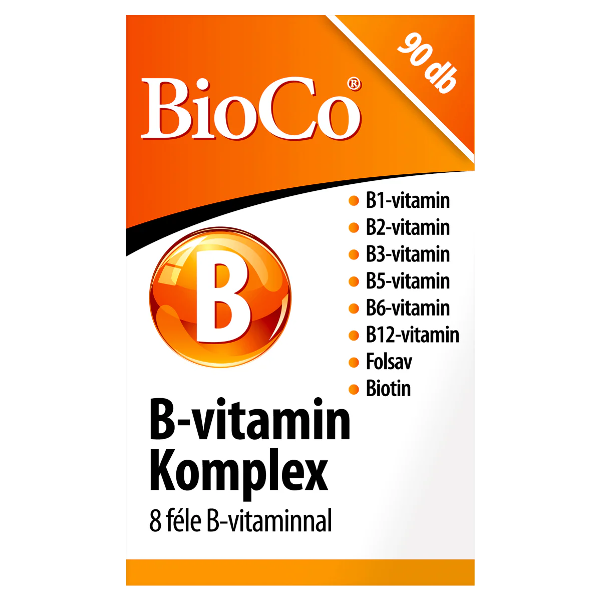 BioCo B-vitamin Komplex Forte tabletta Megapack 100 db - Image 5