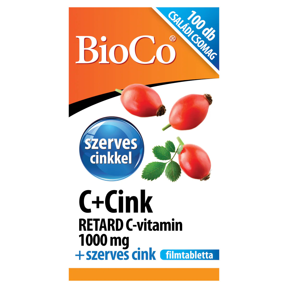 BioCo C+Cink Retard C-vitamin 1000 mg + szerves cink filmtabletta 100 db - Image 5
