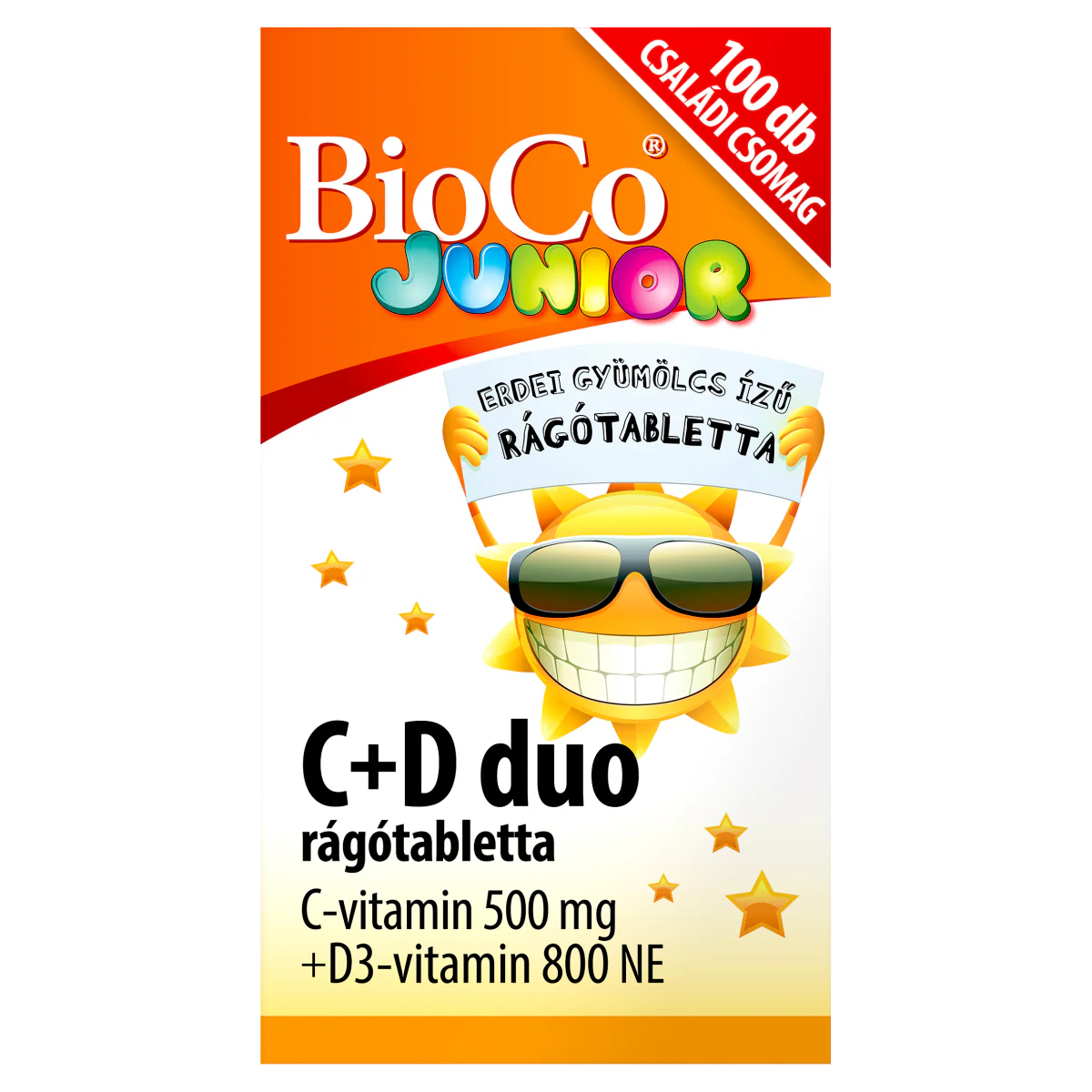 BioCo Junior C+D duo rágótabletta 100 db - Image 4