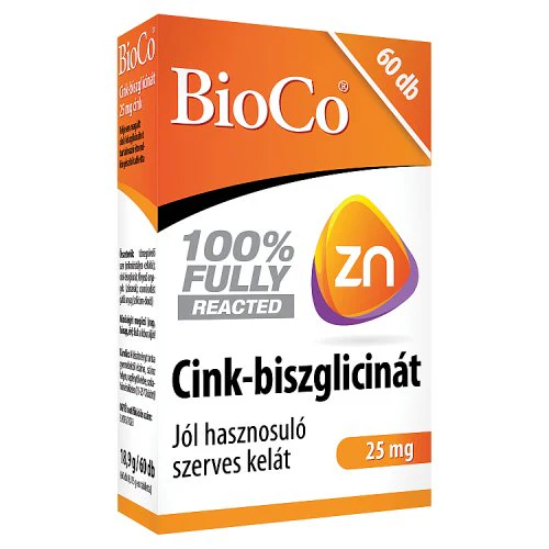 BioCo Cink-biszglicinát 25mg tabletta 60x - Image 3