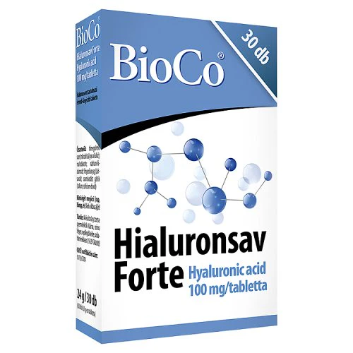 BioCo Hialuronsav Forte tabletta 30 db - Image 3