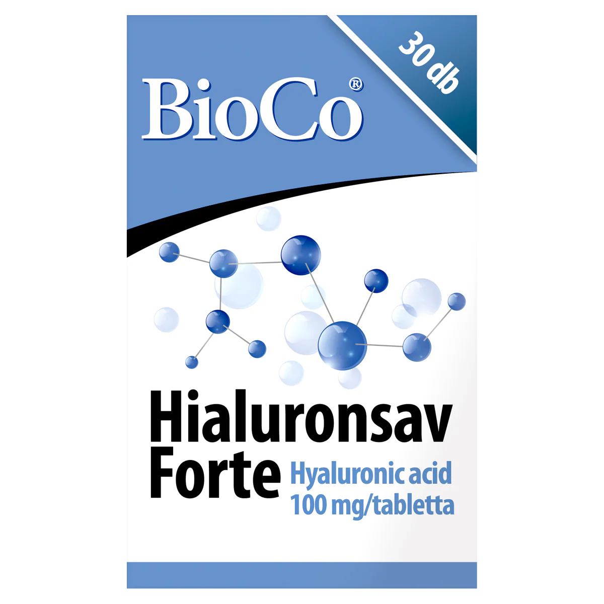 BioCo Hialuronsav Forte tabletta 30 db - Image 4