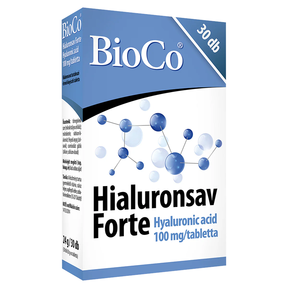 BioCo Hialuronsav Forte tabletta 30 db - Image 5