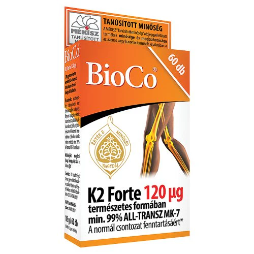 BioCo K2 Forte 120 µg tabletta 60 db - Image 3