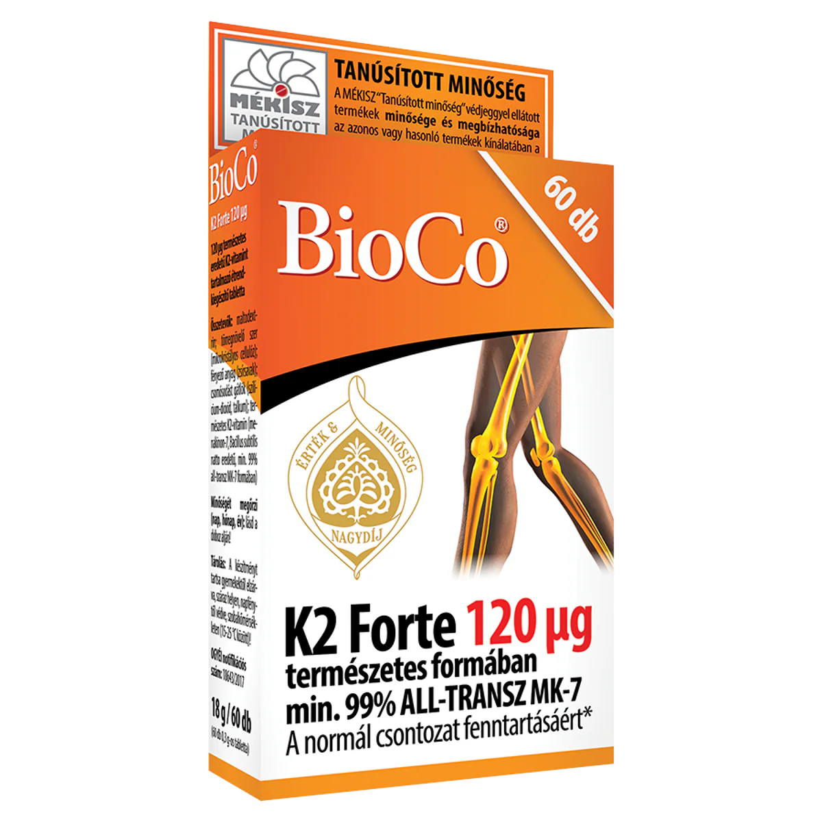 BioCo K2 Forte 120 µg tabletta 60 db - Image 5