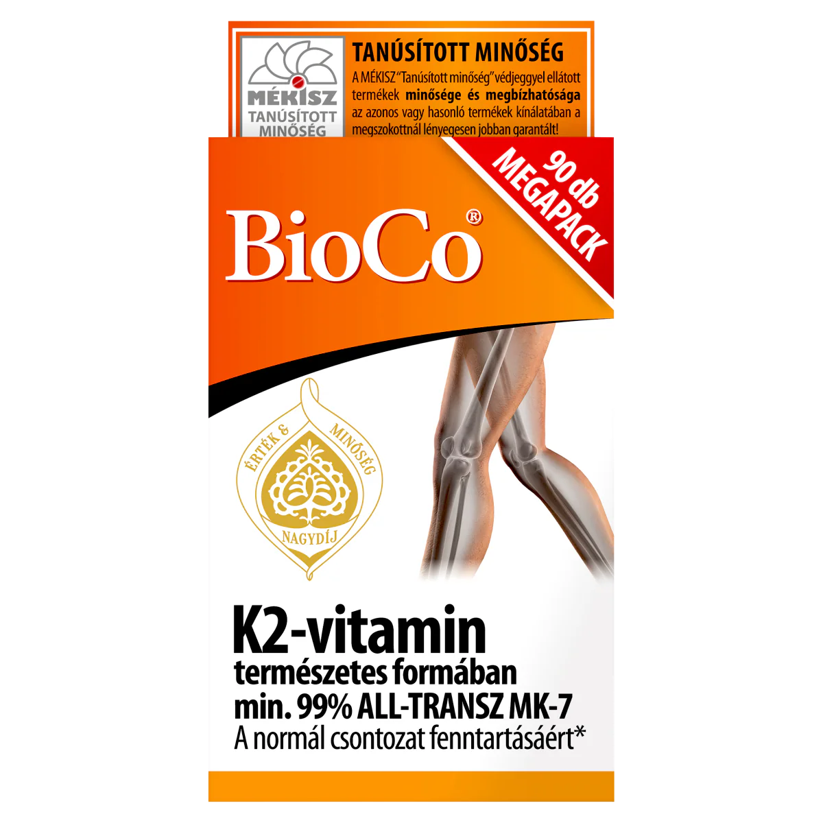 BioCo K2-vitamin tabletta 90 db - Image 4