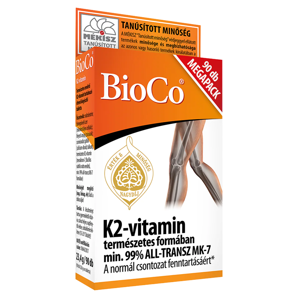 BioCo K2-vitamin tabletta 90 db - Image 5