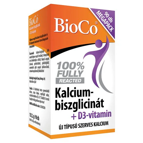 Bioco Kalcium-biszglicinát D3 filmtabletta 90 db - Image 3