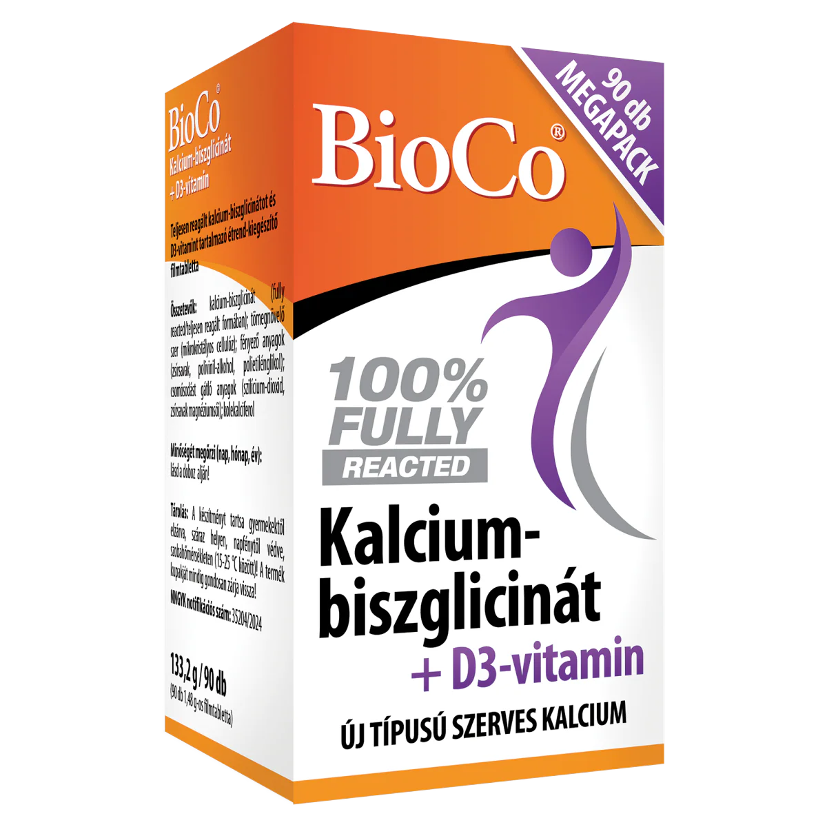 Bioco Kalcium-biszglicinát D3 filmtabletta 90 db - Image 7