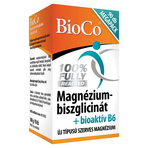 BioCo Magnézium-biszglicinát + bioaktív B6 Megapack 90 db - Image 3