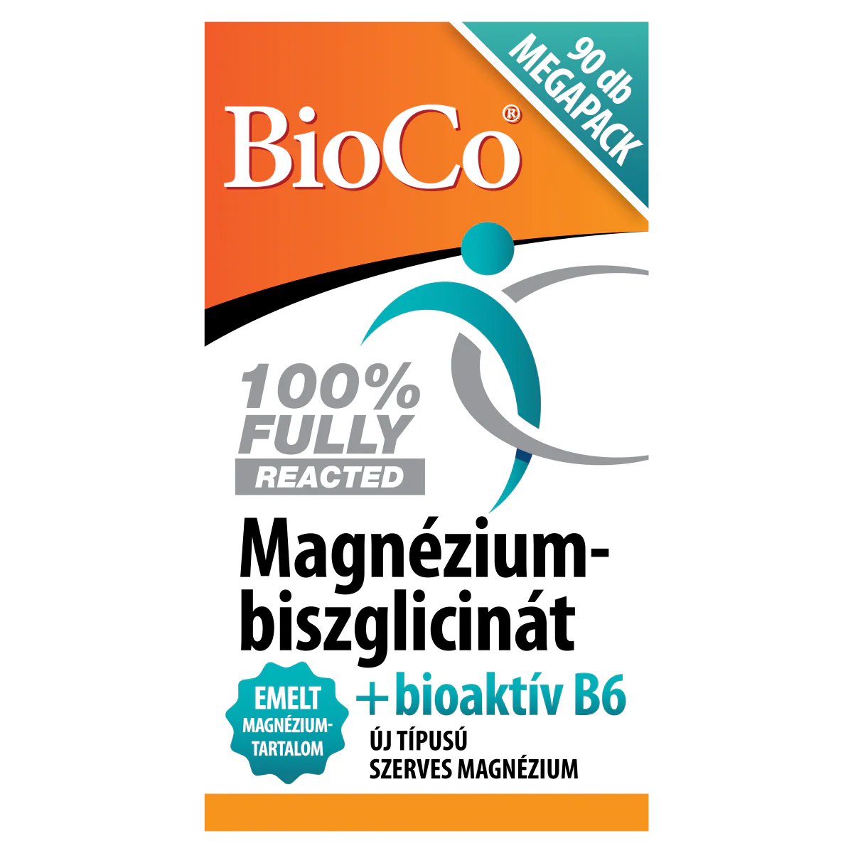 BioCo Magnézium-biszglicinát + bioaktív B6 Megapack 90 db - Image 4