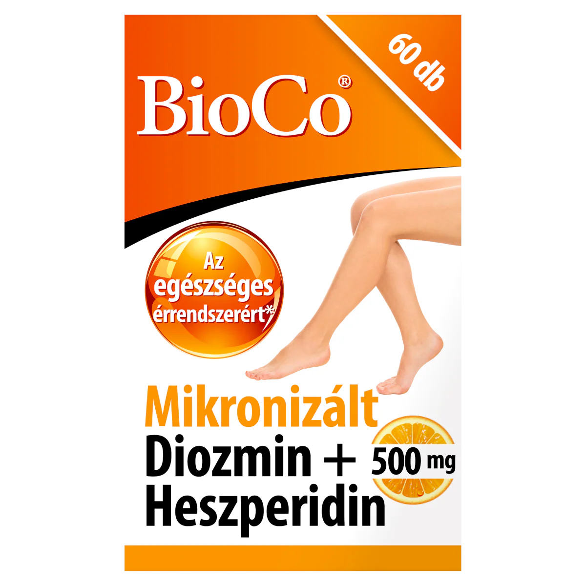 BioCo Mikronizált Diozmin + Heszperidin 500 mg étrend-kiegészítő filmtabletta 60 db - Image 5