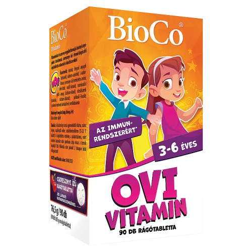 BioCo Ovi vitamin rágótabletta 90 db - Image 3